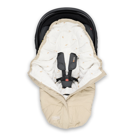 Besafe Voksi Move Light Śpiworek Do Fotelika/Wózka - Piaskowy