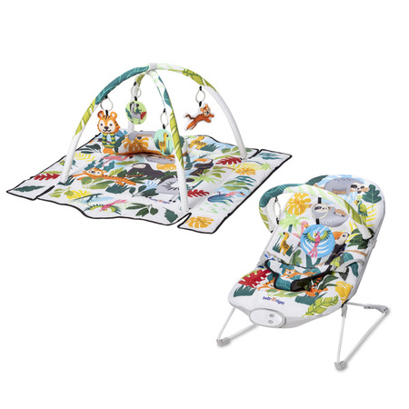 Kinderkraft Baby Tiger Mata Edukacyjna Tropicana