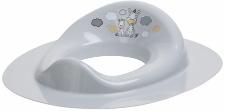 Maltex Nakładka na sedes Zebra szara