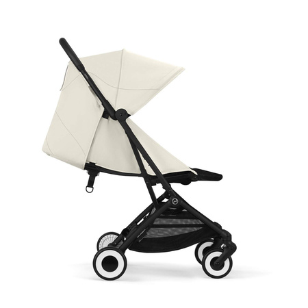Cybex Orfeo Wózek Spacerowy Rama Black Canvas White 2025