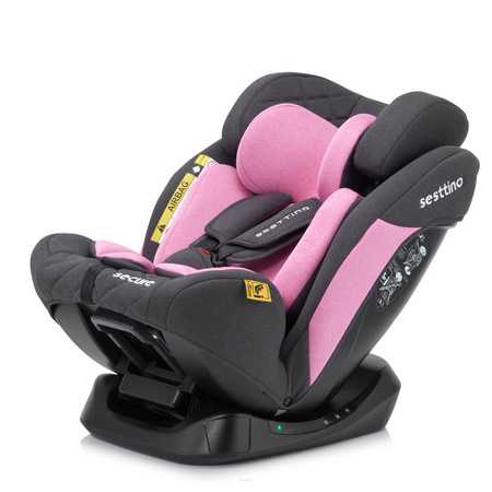 Sesttino SecurePro Fotelik Samochodowy Pink 0-36 kg
