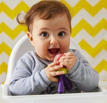 B.box Gryzak Silikonowy do Podawania Pokarmu Passion Splash