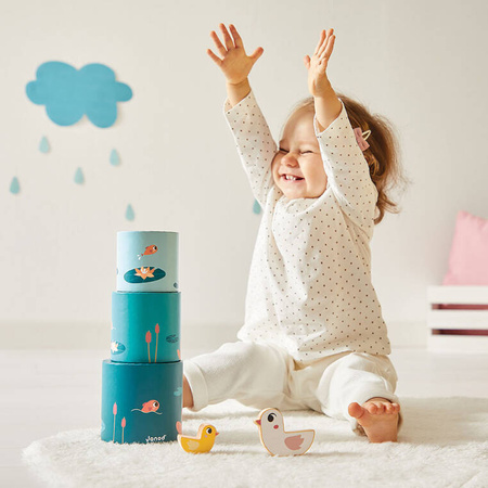 Janod Zestaw zabawek edukacyjnych Box 12 m-cy