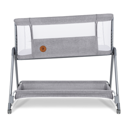 Lionelo Luna Łóżeczko Dostawne Grey Concrete