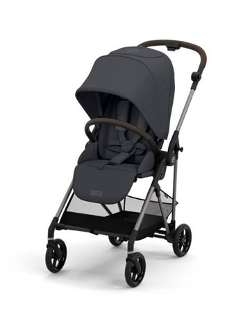 Cybex Melio New Wózek Spacerowy Rama Taupe Monument Grey