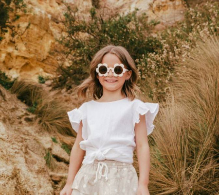 Elle Porte Bellis Okulary Przeciwsłoneczne 3-10 lat Vanilla
