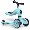 Scootandride Highwaykick 1 Jeździk i Hulajnoga 2w1 1-5 Lat + Scootandride Kask S-M Blueberry
