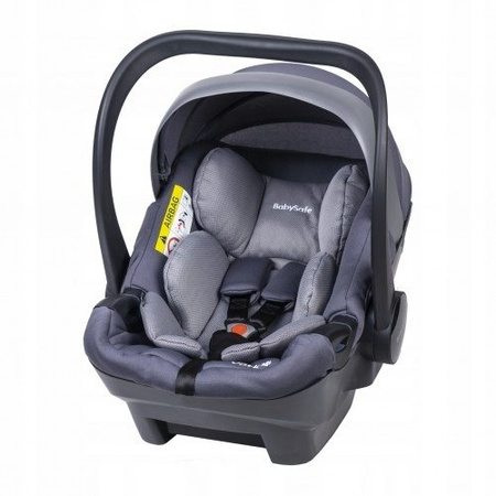 BabySafe York Fotelik Samochodowy 0-13 kg Grey