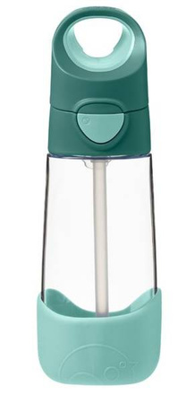 B.Box Butelka Tritanowa Ze Słomką 450 Ml Emerald Forest