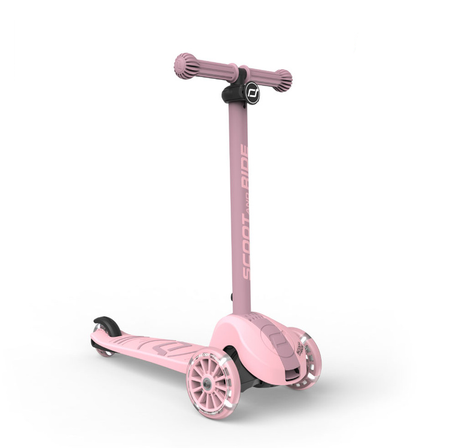 Scootandride Highwaykick 3S Hulajnoga z Systemem Sterowania 2w1 3+ Rose