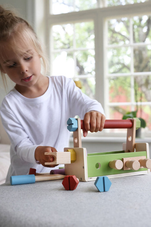 Micki Drewniane Narzędzia Zestaw Małego Majsterkowicza