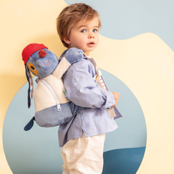 Lilliputiens Miękki plecak przytulanka Piesek Jules