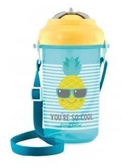 Canpol Babies So Cool! Bidon Ze Składaną Rurką Silikonową 400ml Żółty