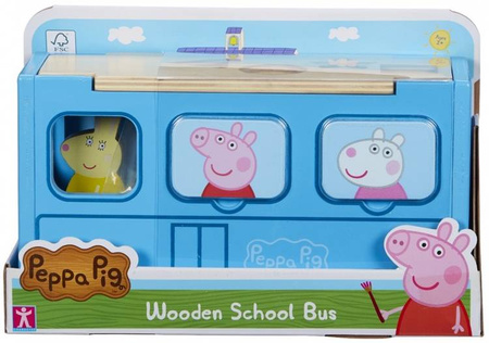 TM Toys Peppa Sorter Drewniany Autobus