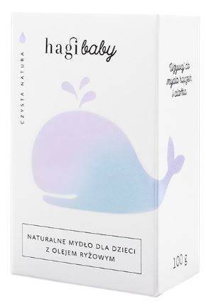 Hagi Baby Naturalne Mydło Dla Dzieci z Olejem Ryżowym