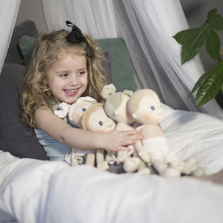 Rubens Barn Pierwsza Miękka Lalka Przytulanka Dla Dzieci Iris EcoBuds