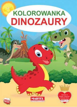Martel Kolorowanka Dinozaury