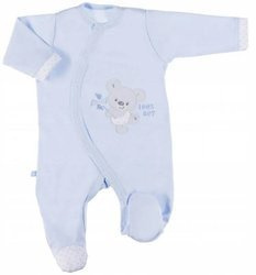 Pajac Newborn Niebieski r.48