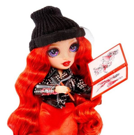 Rainbow High Lalka Fantastic Fashion Czerwona Ruby Anderson