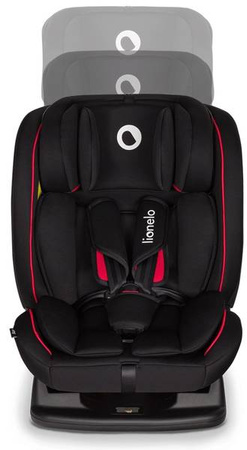 Lionelo Aart Fotelik Samochodowy 0-36 kg Black Carbon Red