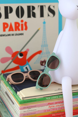 Beaba Okulary przeciwsłoneczne dla dzieci 9-24 miesięcy Lucky - Sage Green