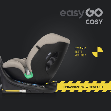 Easy Go Cosy Fotelik Samochodowy 0-36 kg Taupe