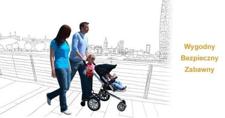 Lascal Dostawa do Wózka Buggy Board Maxi Czerwona