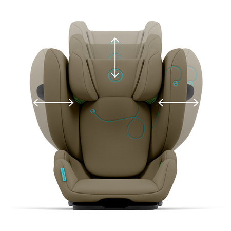 Cybex Solution G i-Fix Fotelik Samochodowy 15-50 kg Classic Beige