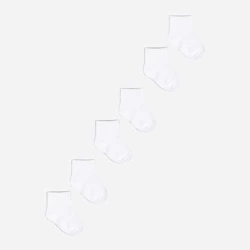 Yoclub! Skarpety Dziecięce z Bawełny Białe 23-26