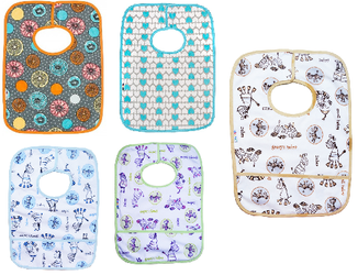 Akuku Śliniak Na Rzep Duży Mix Wzorów