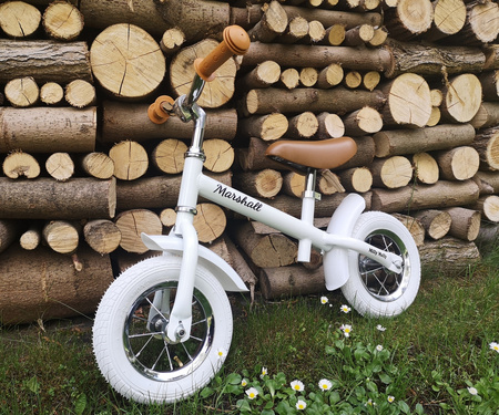 Milly Mally Rowerek Biegowy Marshall Air White