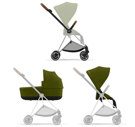 Cybex Mios 3.0 Wózek Spacerowy Khaki Green