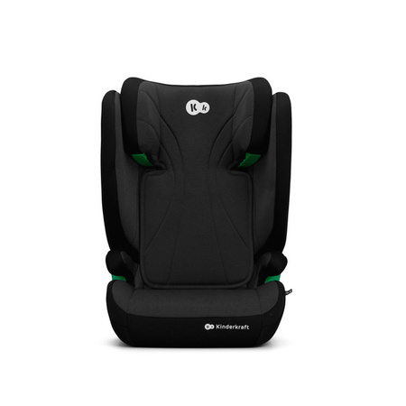 Kinderkraft Junior Fix 2 I-Size Fotelik Samochodowy 15-36kg 100-150cm Graphite Black
