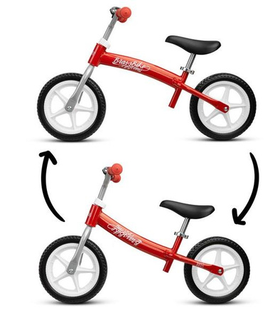 Toyz Brass Rowerek Biegowy Metalowy Red