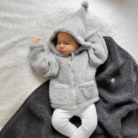 Zaffiro Kurteczka Meri Wełniana Nevada 98/104 Grey