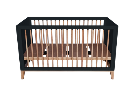 Theo Bebe Nami Wielofunkcyjne Łóżeczko Ratanowe 70x140cm Onyx