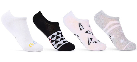 Be Snazzy Skarpety Stopki Wzorowane 21 - 23 30 - 32 Mix Kolorów