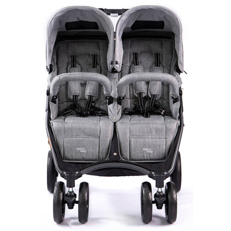 Valco Snap Duo Tailor Made Wózek Spacerowy Bliźniaczy Grey Marle