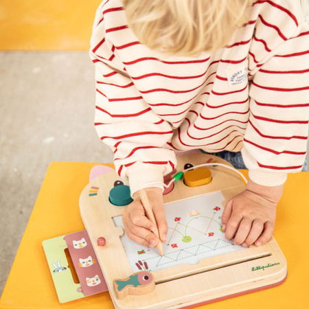 Lilliputiens Drewniana tablica – znikopis Kotka Jeanne 18m+