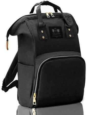 Zagatto Torba Plecak do Wózka ZJ Black Maja2020