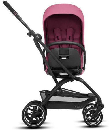 Cybex Eezy S Twist + Plus 2 Wózek Spacerowy Magnolia Pink - Czarna Rama