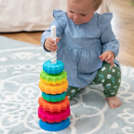 Fat Brain Toy Sorter Zakręcona Wieża SpinAgain
