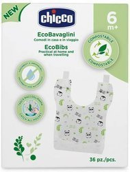 Chicco Śliniaczki Kompostowalne 36 szt