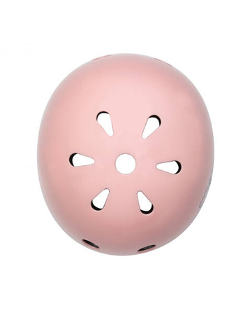 MoMi Mimi Dziecięcy Kask Rowerowy Różowy Matowy