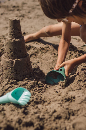 QUUT Zestaw łopatka + grabki Raki Garden Green