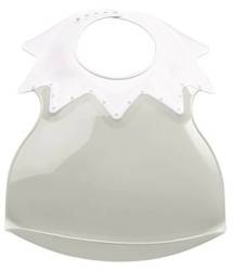 Thermobaby - Śliniak z kieszonką Arlequin Szary