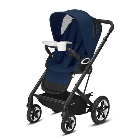 Cybex Talos S Lux Wózek Spacerowy Czarna Rama Deep Black