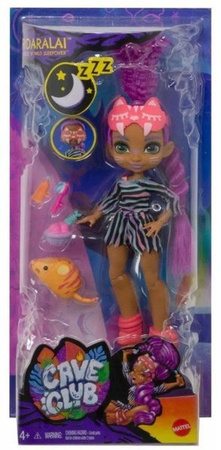 Cave Club Przyjaciółki Piżama Party Lalka Roarali Ast GTH00 GTH02