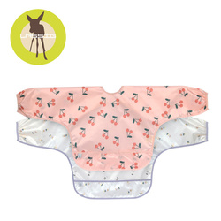 Lassig Zestaw śliniaków z długim rękawem 2szt. 6m+ Happy Fruits Cherry