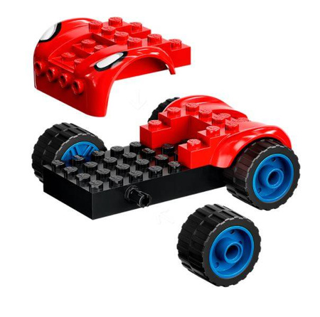 Lego Marvel Klocki Spider-Man w Laboratorium Doca Ocka 10783